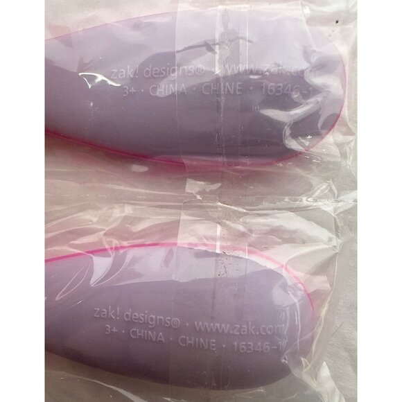 ZAK DESIGNS Minnie Mouse Pink Stainless Silverware Fork & Spoon Set New - Picture 4 of 5